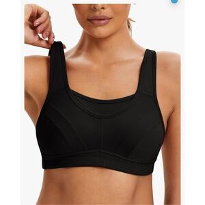 NEW Sports Bra High Impact Bust Full Coverage Adjustable Wirefree 44DDD